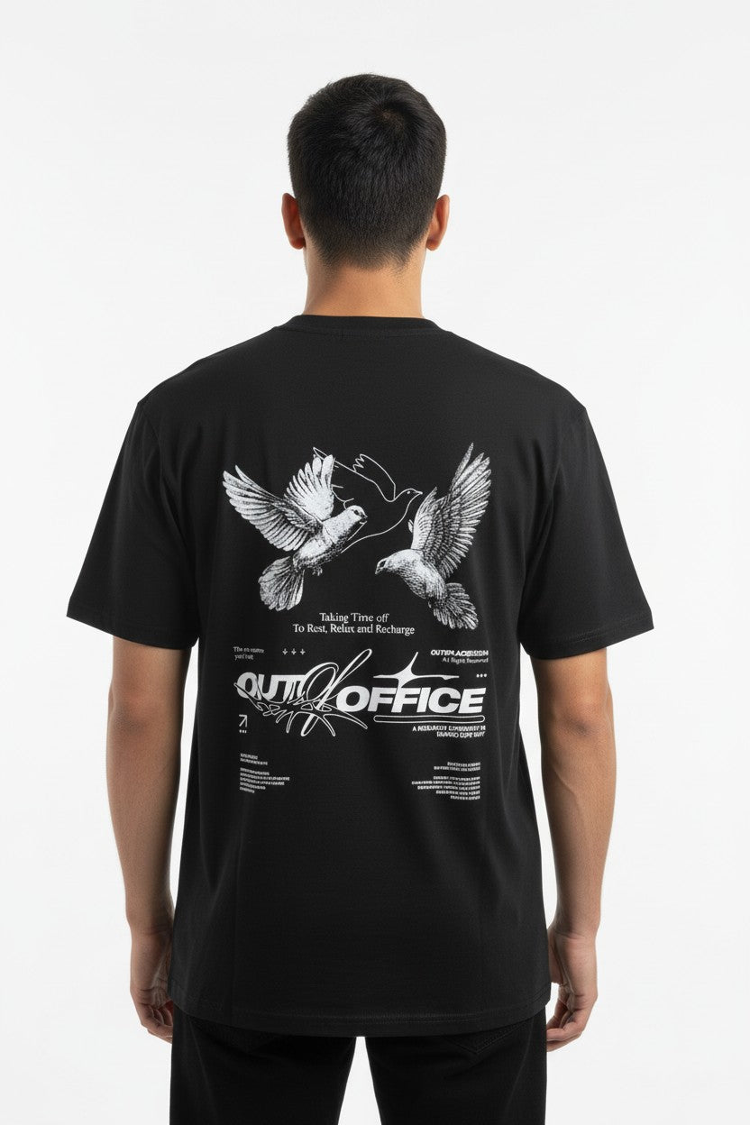 PAWERE “Out Of Office” AOP Tee – Limited Edition