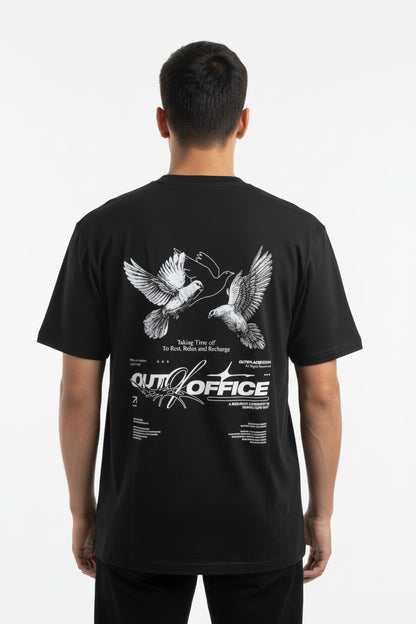PAWERE “Out Of Office” AOP Tee – Limited Edition