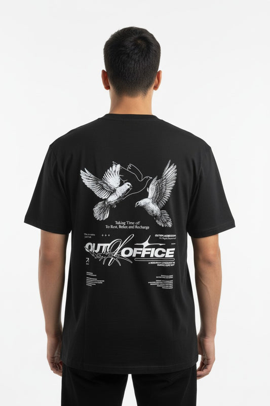 PAWERE “Out Of Office” AOP Tee – Limited Edition